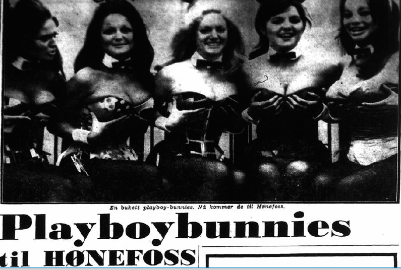 playboybunnies i Hønefoss