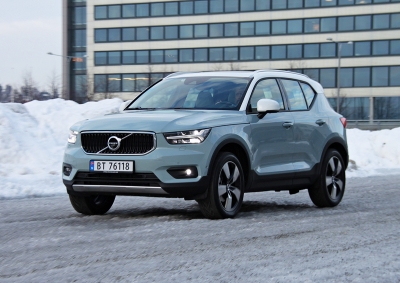 SELGER: Volvo sier de er på vei mot rekordresultater. Den nye XC40-modellen er en viktig bidragsyter.