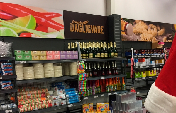 Fra en av butikkene som allerede er på Hvervenkastet