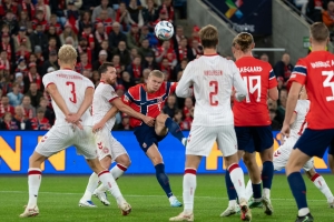Norge og Haaland med historisk seier over Danmark: – For et monster