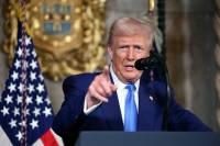 President Donald Trump virker historieløs