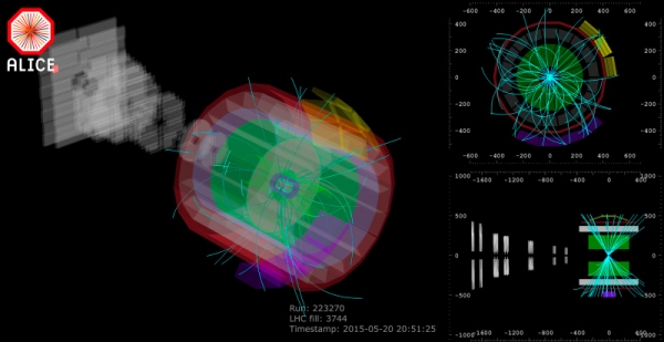 Partikler kolliderte ved rekordhøy hastighet ved CERN