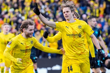 Ulrik Saltnes sendte Bodø/Glimt i ledelsen mot Lazio.