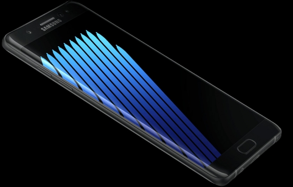 Galaxy Note7 med batteriproblemer