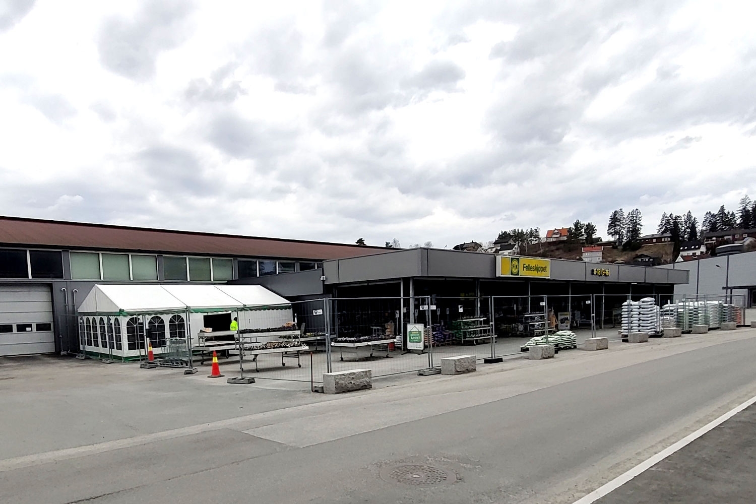 Lokal forretning politianmeldt