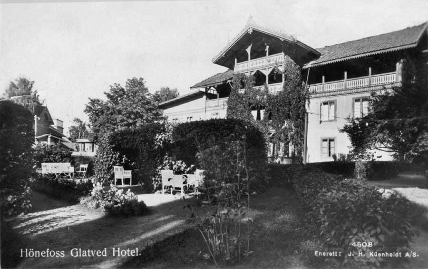 Glatved hotell var et av landets mest fornemme