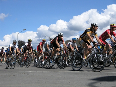 Arkivfoto fra sykkelløp