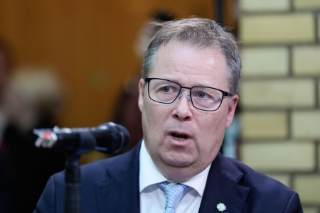 Senterpartiets Bjørn Arild Gram er mildt sagt fortørnet over regjeringens forslag til statsbudsjett.